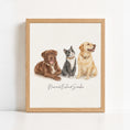 Load image into Gallery viewer, ⭐⭐⭐⭐⭐Custom Watercolour Pet Portrait from Photo