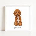 Load image into Gallery viewer, ⭐⭐⭐⭐⭐Custom Pet Portrait from Photo – Digital Vector Illustration