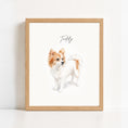 Load image into Gallery viewer, ⭐⭐⭐⭐⭐Custom Watercolour Pet Portrait from Photo