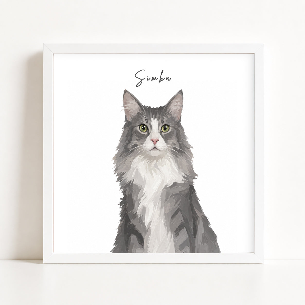 ⭐⭐⭐⭐⭐Custom Pet Portrait from Photo – Digital Vector Illustration
