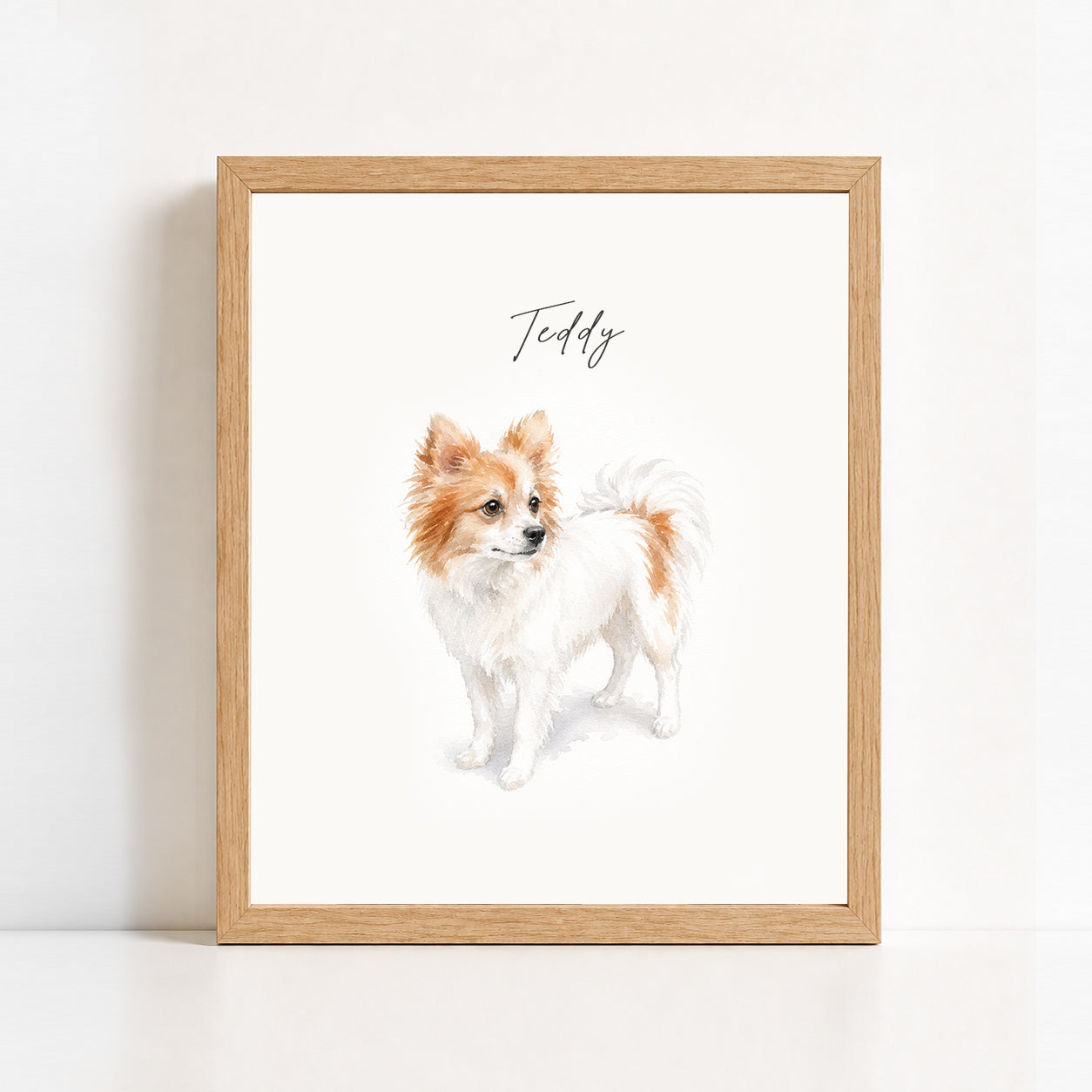 ⭐⭐⭐⭐⭐Custom Watercolour Pet Portrait from Photo