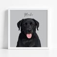 Load image into Gallery viewer, ⭐⭐⭐⭐⭐Custom Pet Portrait from Photo – Digital Vector Illustration

