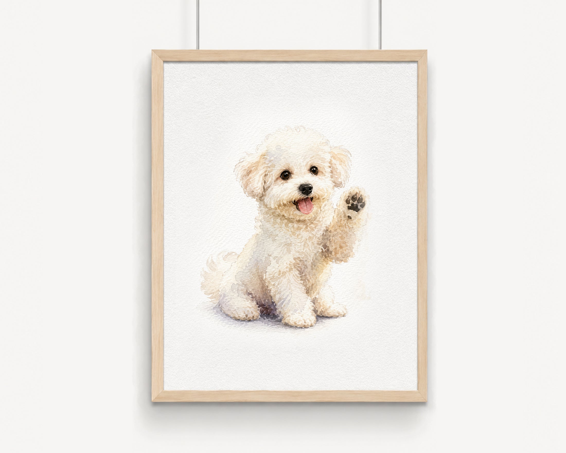 ⭐⭐⭐⭐⭐Custom Watercolour Pet Portrait from Photo