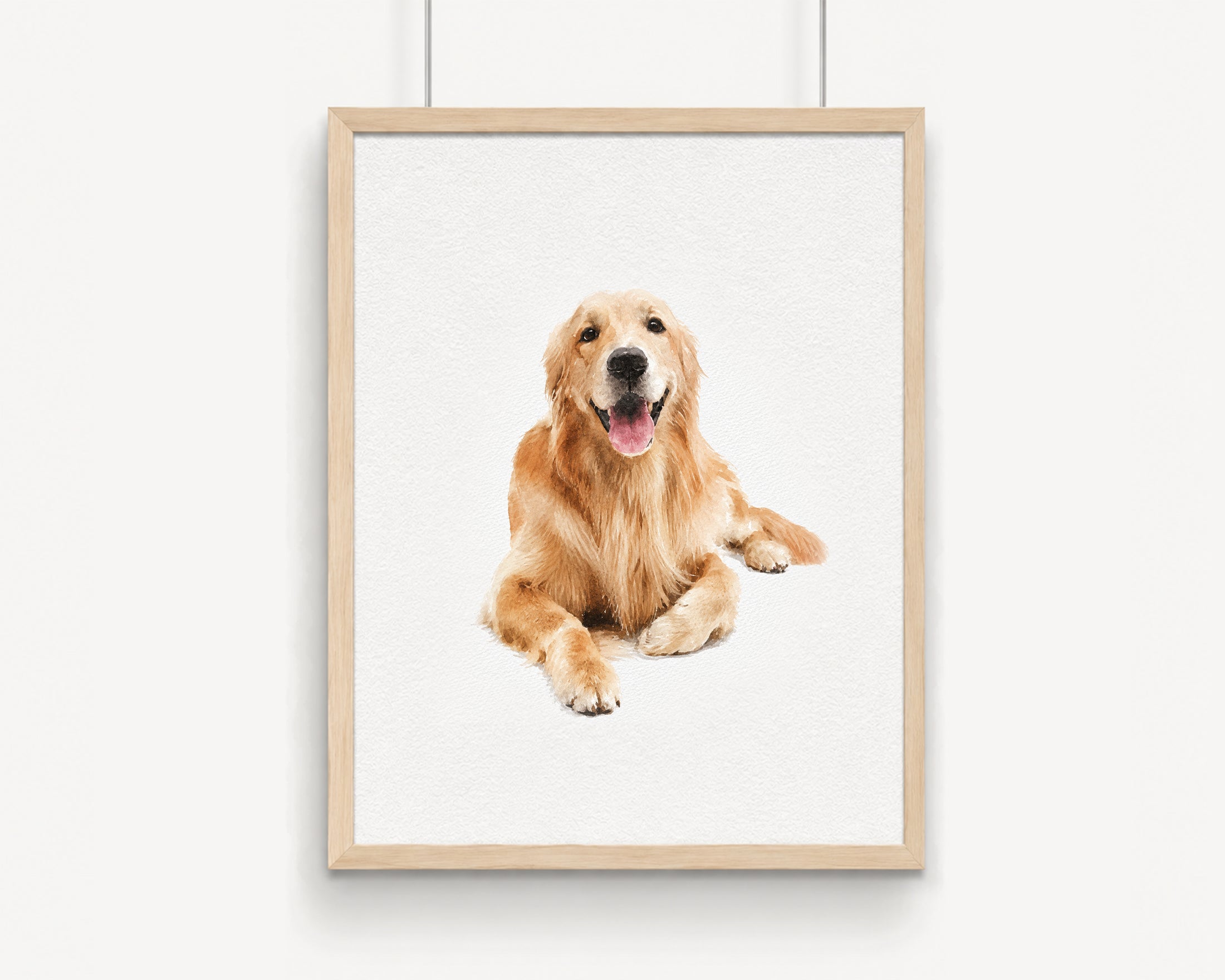 ⭐⭐⭐⭐⭐Custom Watercolour Pet Portrait from Photo